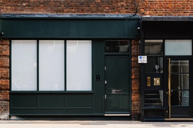 vintage storefront